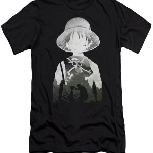 Black and White Anime T-Shirts